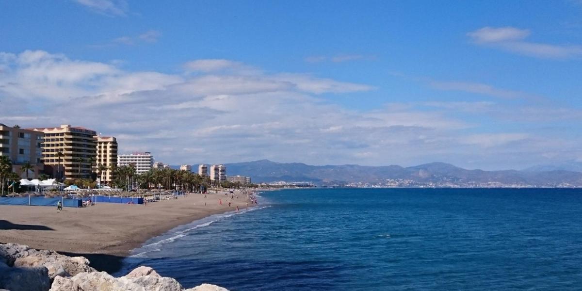 Apartamento Carole PLAYA Bajondillo Torremolinos Beach - PLAYA A 30 SEGUNDOS - Wifi - Parking - Terraza Apartamento Exterior foto